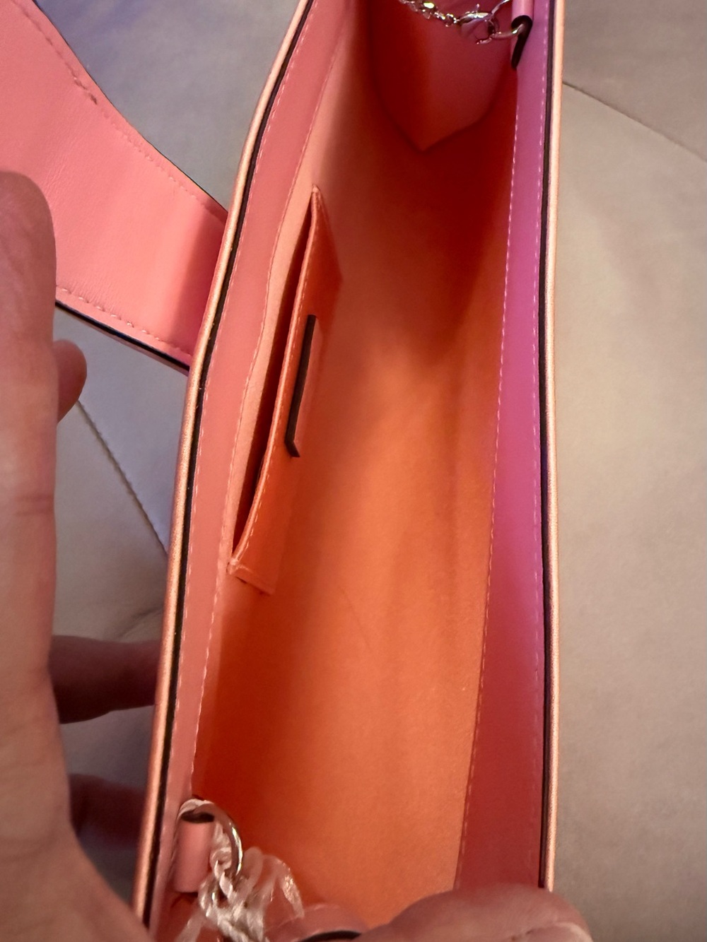 NWT Jimmy Choo Cheri Satin Clutch - Picture 6 of 8
